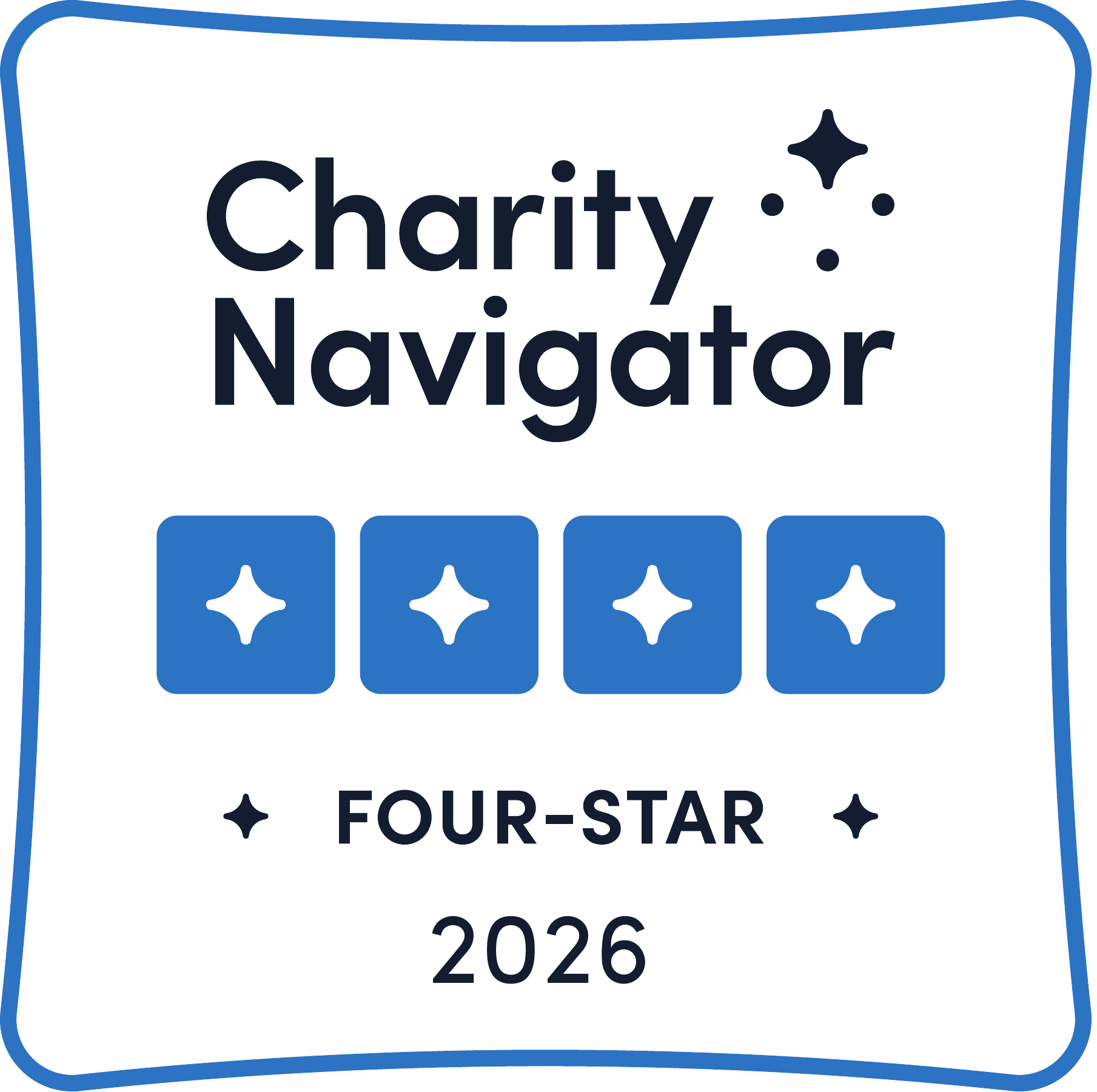 Charity Navigator Four-Star Rating 2026